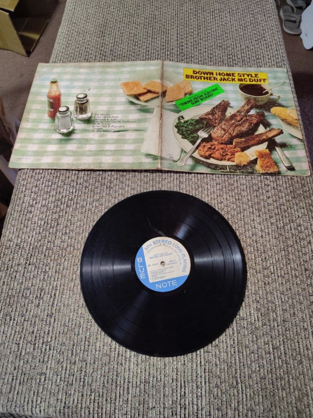 Brother Jack McDuff - Down Home Style (LP, Album, Gat)